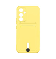 Чохол TPU Colorfull Pocket Card для Samsung Galaxy A54 5G Колір 04.Yellow 2020000358060