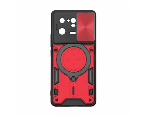 Чохол TPU+PC CamCap Armor with Ring для Xiaomi 13 Pro Колір Red 2020000361756