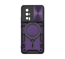 Чохол TPU+PC CamCap Armor with Ring для Xiaomi Poco F5 Pro Колір Purple 2020000361657