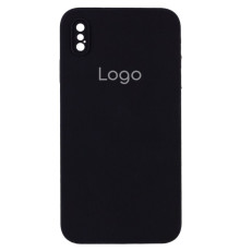 Чохол Silicone Case Square Full Camera для iPhone Xs Max Колір 18.Black 2020000347699