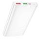 Універсальна Мобільна Батарея Power Bank Hoco Q22 Taurus 22.5W+PD20W magnetic digital display 10000mAh Колір Бiлий 6942007612159