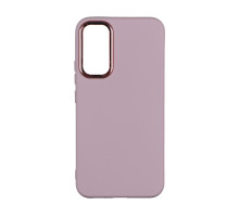 Чохол Silicone Cover Metal frame (AA) для Samsung Galaxy A34 5G (A346) Колір 19.Pink sand 2020000365594