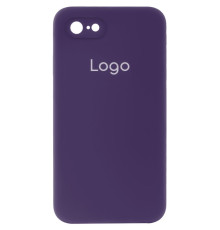 Чохол Silicone Case Square Full Camera для iPhone 7/8/SE 2020 Колір 34.Purple 2020000348504