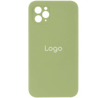 Чохол Silicone Case Full Size with Frame для iPhone 11 Pro Max Колір 61, Avocado green 2020000242840