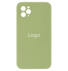 Чохол Silicone Case Full Size with Frame для iPhone 11 Pro Max Колір 61.Avocado Green 2020000242840