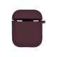 Чохол Silicone Case with microfibra для Airpods 1/2 Колір 39.Elegant purple