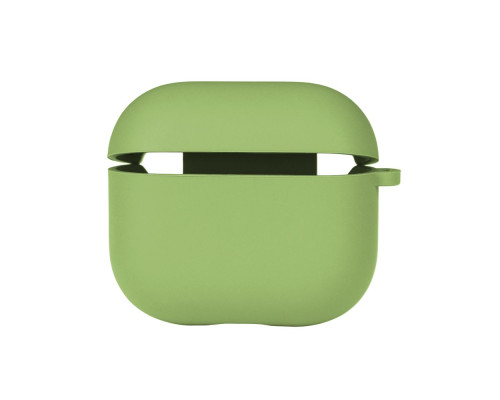 Футляр Silicone Case with microfibra для Airpods 3 Колір 40.Shiny Green 2020000447436