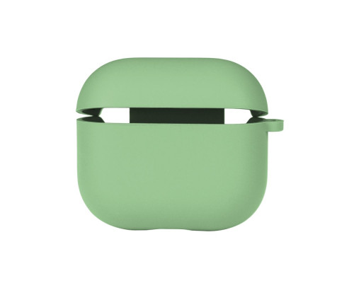 Футляр Silicone Case with microfibra для Airpods 3 Колір 40.Shiny Green 2020000447436