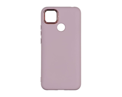 Чохол Silicone Cover Metal frame (AA) для Xiaomi Redmi 9C / 10A Колір 19.Pink sand 2020000364993