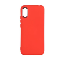 Чохол Silicone Cover Metal frame (AA) для Xiaomi Redmi 9A Колір 14.Red 2020000365136