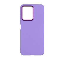 Чохол Silicone Cover Metal frame (AA) для Xiaomi Redmi Note 12 4G Колір 39.Elegant purple 2020000364375