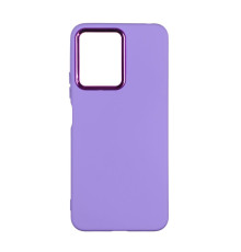 Чохол Silicone Cover Metal frame (AA) для Xiaomi Redmi Note 12 4G Колір 39.Elegant purple 2020000364375