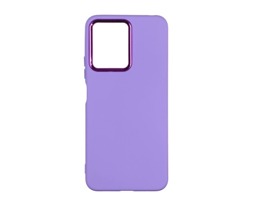 Чохол Silicone Cover Metal frame (AA) для Xiaomi Redmi Note 12 4G Колір 39.Elegant purple 2020000364375