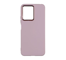 Чохол Silicone Cover Metal frame (AA) для Xiaomi Redmi Note 12 Pro+ 5G Колір 19.Pink sand 2020000364276