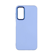 Чохол Silicone Cover Metal frame (AA) для Samsung Galaxy A14 4G (A145) / A14 5G (A146) Колір 58.Sky Blue 2020000365754