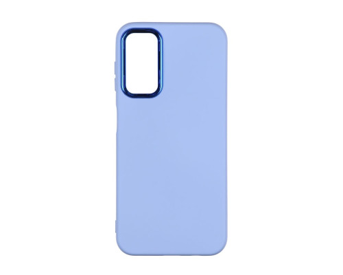 Чохол Silicone Cover Metal frame (AA) для Samsung Galaxy A14 4G (A145) / A14 5G (A146) Колір 58.Sky Blue 2020000365754