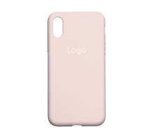 Чохол Silicone Case Full Size (AA) для iPhone Xs Max Колір 81.Chalk Pink 2020000359531