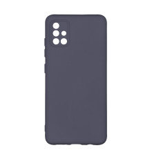 Чохол Silicone Cover Full Camera (A) для Samsung Galaxy A51 (A515) Колір 08.Dark Blue 2020000353072