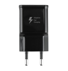 Мережевий Зарядний Пристрій Samsung Travel Adapter 1USB QC 15W 1:1 Колір Чорний 6979879845750