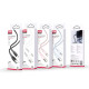 Кабель USB XO NB225 Silicone two-color Lightning М'ята упаковка Колір Рожевий 2020000477716 ma35124_3345002