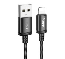 Кабель USB Hoco X91 Lightning 2.4A 3m Колір Чорний 6931474788702