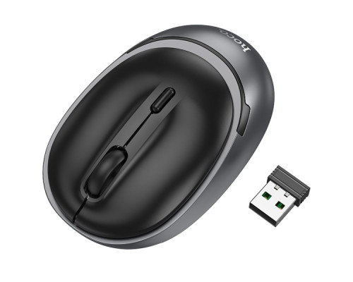 Бездротова Миша Hoco GM34 Nuevo dual mode (2.4G + Bluetooth (3.0+5.2)) Колір Бiлий 6942007632799 ma35451_3346273