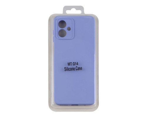 Чохол Silicone Cover Full Camera (A) для Motorola G14 Колір 14.Red 2020000486275 ma34775_3342911