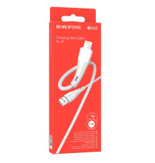 Кабель USB Borofone BX60 Superior Lightning 2.4A М'ята упаковка Колір Бiлий 2020000430735