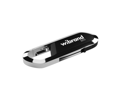 USB флеш-накопичувач Wibrand 32gb Aligator Колір Чорний 4820124240221