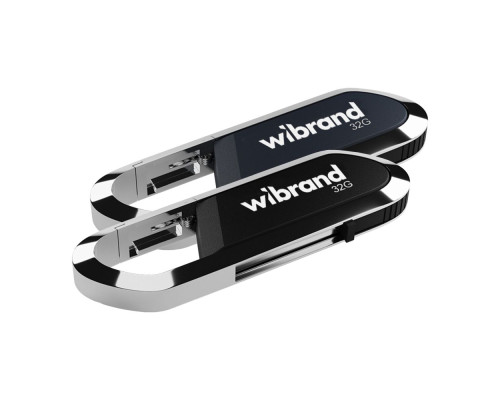 USB флеш-накопичувач Wibrand 32gb Aligator Колір Чорний 4820124240221