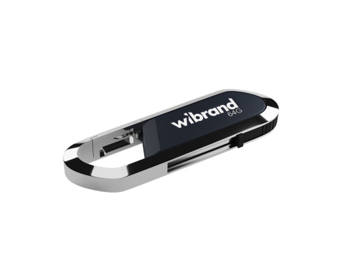 USB флеш-накопичувач Wibrand 64gb Aligator Колір Білий 4820124250367