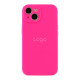 Чохол Silicone Case Full Size with Frame для iPhone 15 Колір 27.Peach 2020000444640 ma32785_3341424