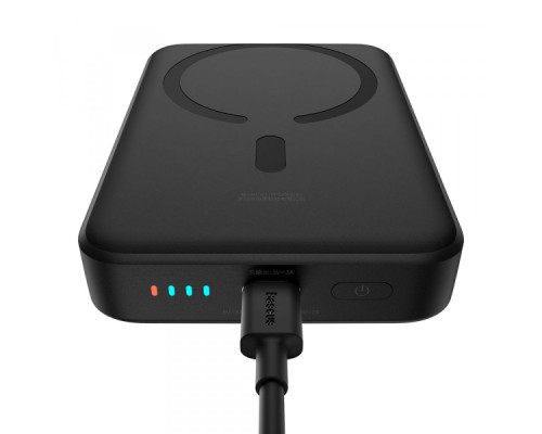 Універсальна Мобільна Батарея Power Bank Baseus Magnetic Mini wireless Fast Charging 30W 10000 mAh (PPCX1102xx) Колір Бiлий, 02 6932172627973