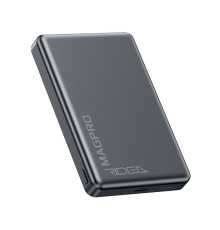 Мобільна Батарея Ridea RP-M10 MAGPRO QC/PD 20W, QI 15W with Magnetic 10000mAh Колір Сірий 6902013395361
