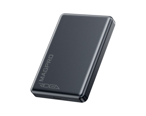 Мобільна Батарея Ridea RP-M10 MAGPRO QC/PD 20W, QI 15W with Magnetic 10000mAh Колір Сірий 6902013395361