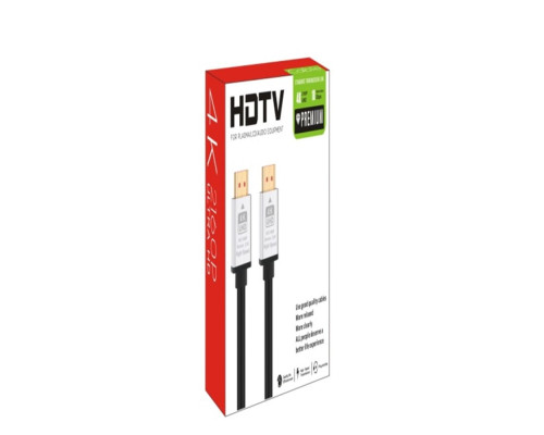 Кабель HDMI- HDMI 2.0V 3m 4K Premium Колір Чорний 2020000463733 ma37495_3612188