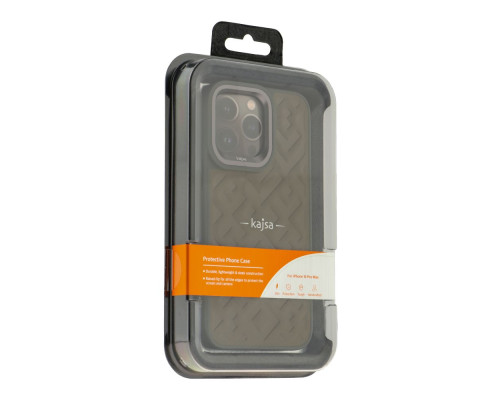 Чохол Kajsa Briquette Collection Rhombus для iPhone 15 Pro Max Колір Brown 4894505156920