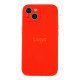 Чохол Silicone Case Full Size with Frame для iPhone 13 Колір 72.Kumquat 2020000482659 ma31932_3748591