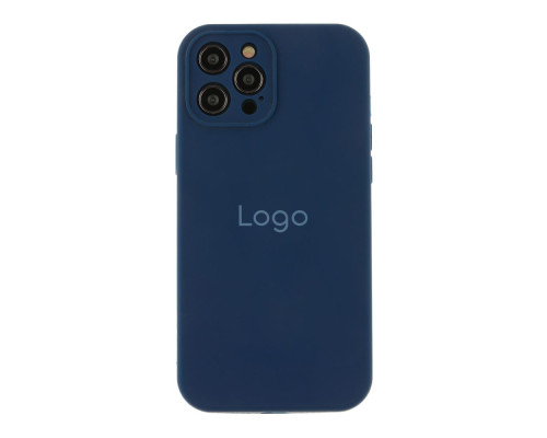 Чохол Silicone Case Full Size with Frame для iPhone 12 Pro Max Колір 63.Garnet 2020000466123