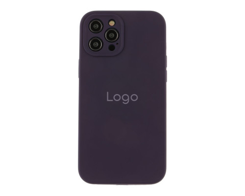 Чохол Silicone Case Full Size with Frame для iPhone 12 Pro Max Колір 63.Garnet 2020000466123