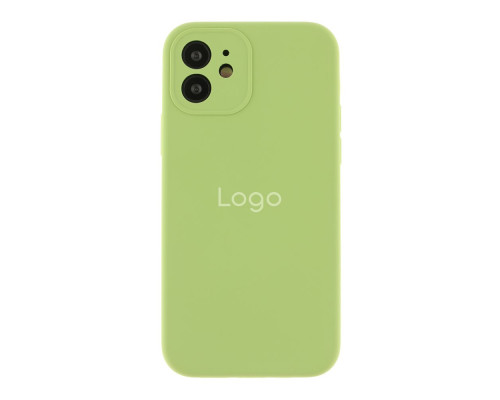 Чохол Silicone Case Full Size with Frame для iPhone 12 Колір 55.Pine Green 2020000244721 ma24506_2730519