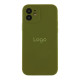 Чохол Silicone Case Full Size with Frame для iPhone 12 Колір 55.Pine Green 2020000244721 ma24506_2730519