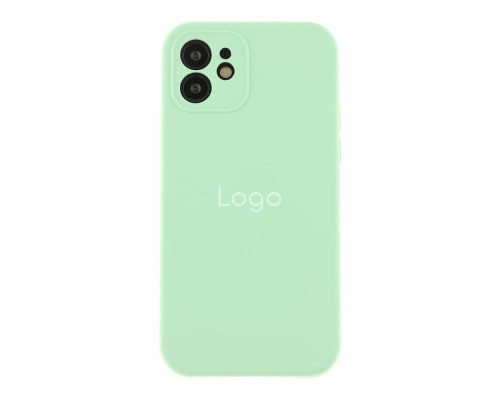 Чохол Silicone Case Full Size with Frame для iPhone 12 Колір 55.Pine Green 2020000244721 ma24506_2730519