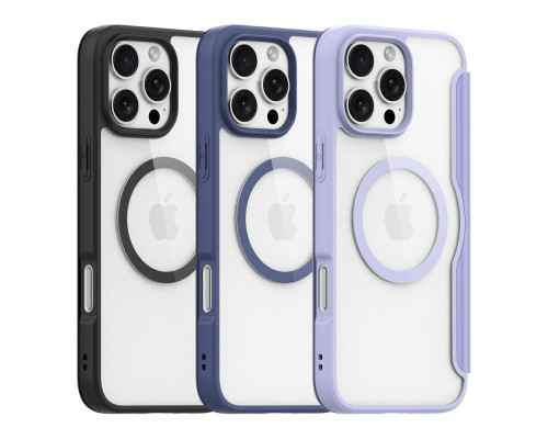 Чохол-книжка Dux Ducis Skin X Pro with MagSafe для iPhone 16 Pro Колір Blue 2020000440062 ma35412_3346203