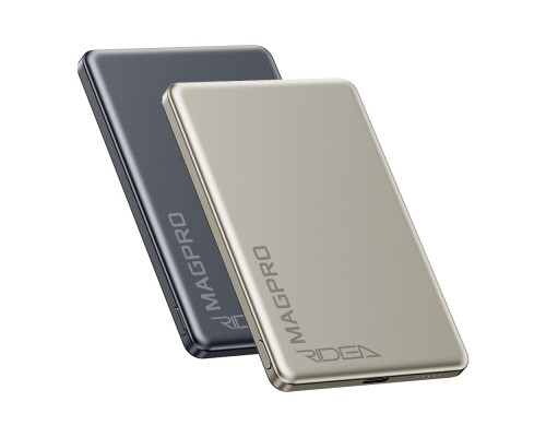 Мобільна Батарея Ridea RP-M5 MAGPRO QC/PD 20W, QI 15W with Magnetic 5000mAh Колір Титан 6902013395460 ma35359_3867458