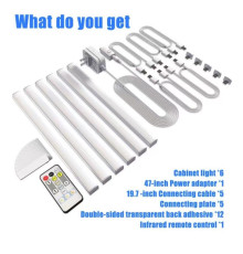 Світлодіодне LED Підсвічування для кухні FC-CGD-CCT 1.8m Колір Білий 2020000464143 ma37369_3611390