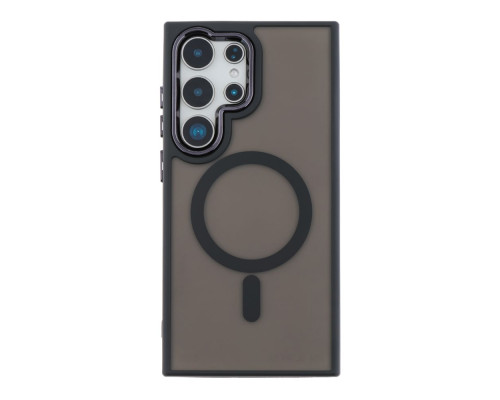 Чохол TPU+PC Space Magnetic Color with Magsafe для Samsung Galaxy S24 Ultra 5G (S928) Колір Grey 2020000436850 ma35381_3345960