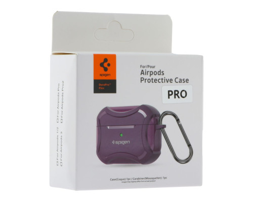 Футляр TPU Spigen DuraPro Flex with Hook для Airpods 3 Колір Black 2020000438502 ma35268_3345638