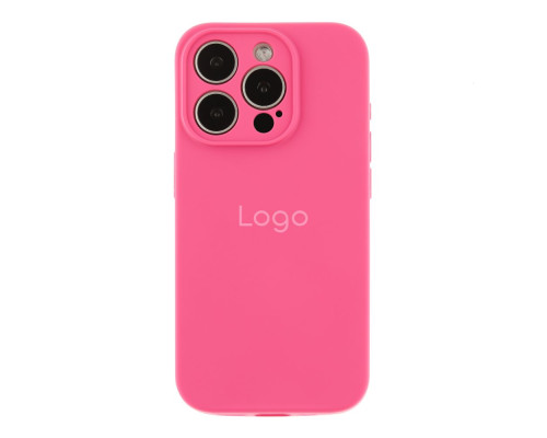 Чохол Silicone Case Full Size with Frame для iPhone 16 Pro Колір 06.Light Pink 2020000440925 ma35901_3605702