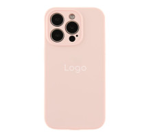 Чохол Silicone Case Full Size with Frame для iPhone 16 Pro 81.Chalk Pink ma35901_3605740 2020000440970